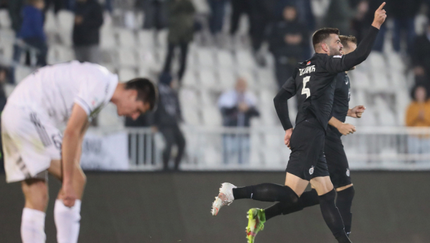 PARTIZAN BOLJI OD ČUKARIČKOG Pobednik odlučen golovima defanzivaca u prvom poluvremenu, povreda Zdjelara (FOTO GALERIJA, VIDEO)