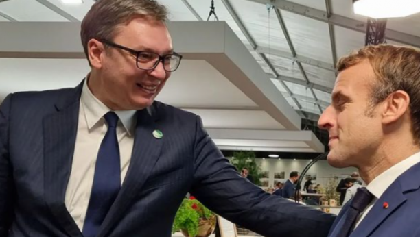 VUČIĆ SA MAKRONOM Srbija i Francuska imaju mnogo planova da ojačaju saradnju! (FOTO)