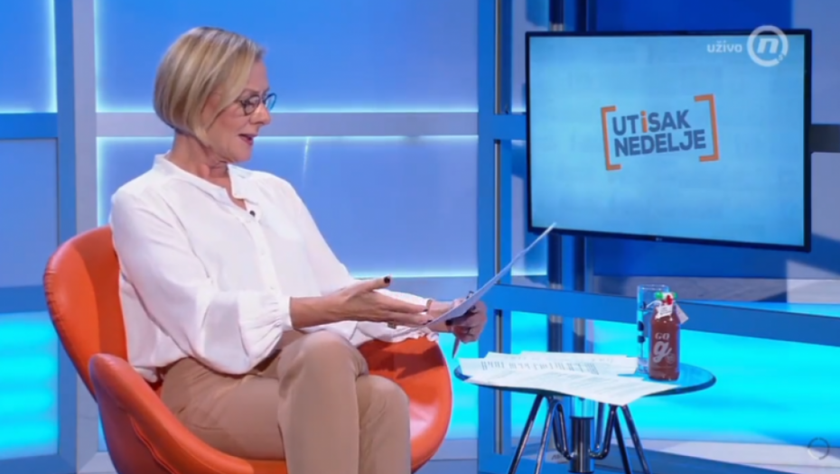 VUČIĆ ZBUNIO OLJU BEĆKOVIĆ Kakav blam u Utisku nedelje (VIDEO)