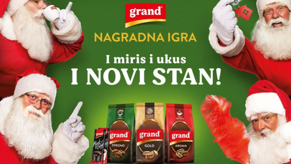 GRAND KAFA NAGRADNA IGRA – I MIRIS I UKUS I NOVI STAN!