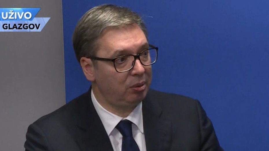 VUČIĆ SE IZNENADA JAVIO IZ GLAZGOVA Prišao mi je jedan svetski zvaničnik i rekao - Svaka čast!