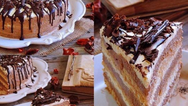 VELIČANSTVENA POSLASTICA ZA SVE GENERACIJE Legendarna čoko plazma torta, zbog nje se prekida dijeta