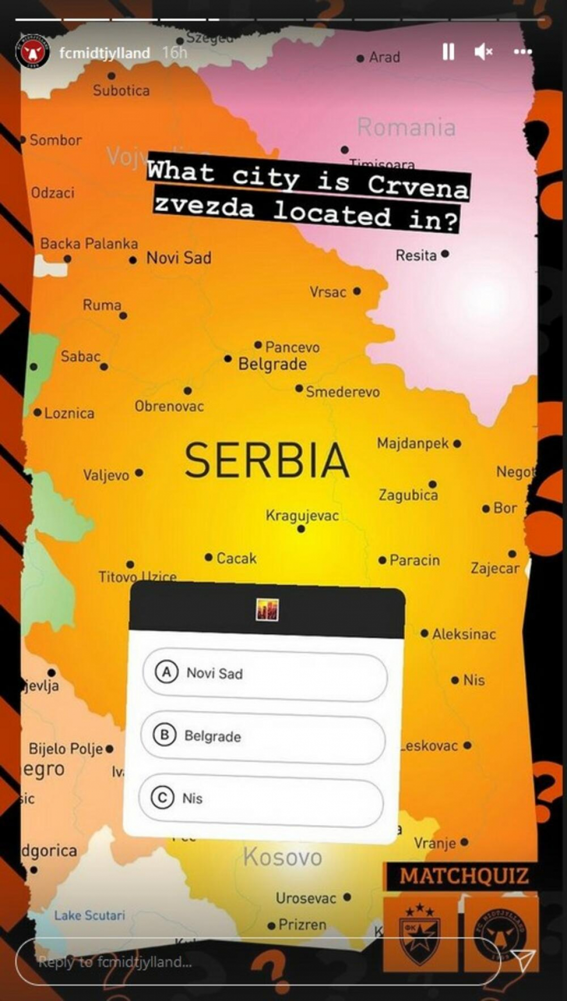 SKANDAL! DANCI NA NAJGORI NAČIN ŽELE DA PONIZE ZVEZDU! Midtjiland provocira crveno-bele pred dolazak u Beograd! (FOTO)