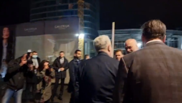 NOĆNI OBILAZAK KULE BEOGRAD Vučić sa Ramom i Krivokapićem