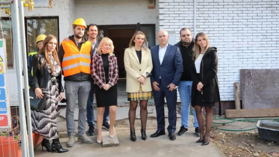 Rekonstrukcija i adaptacija kluba za stare i Centra za socijalni rad u Grockoj (FOTO)
