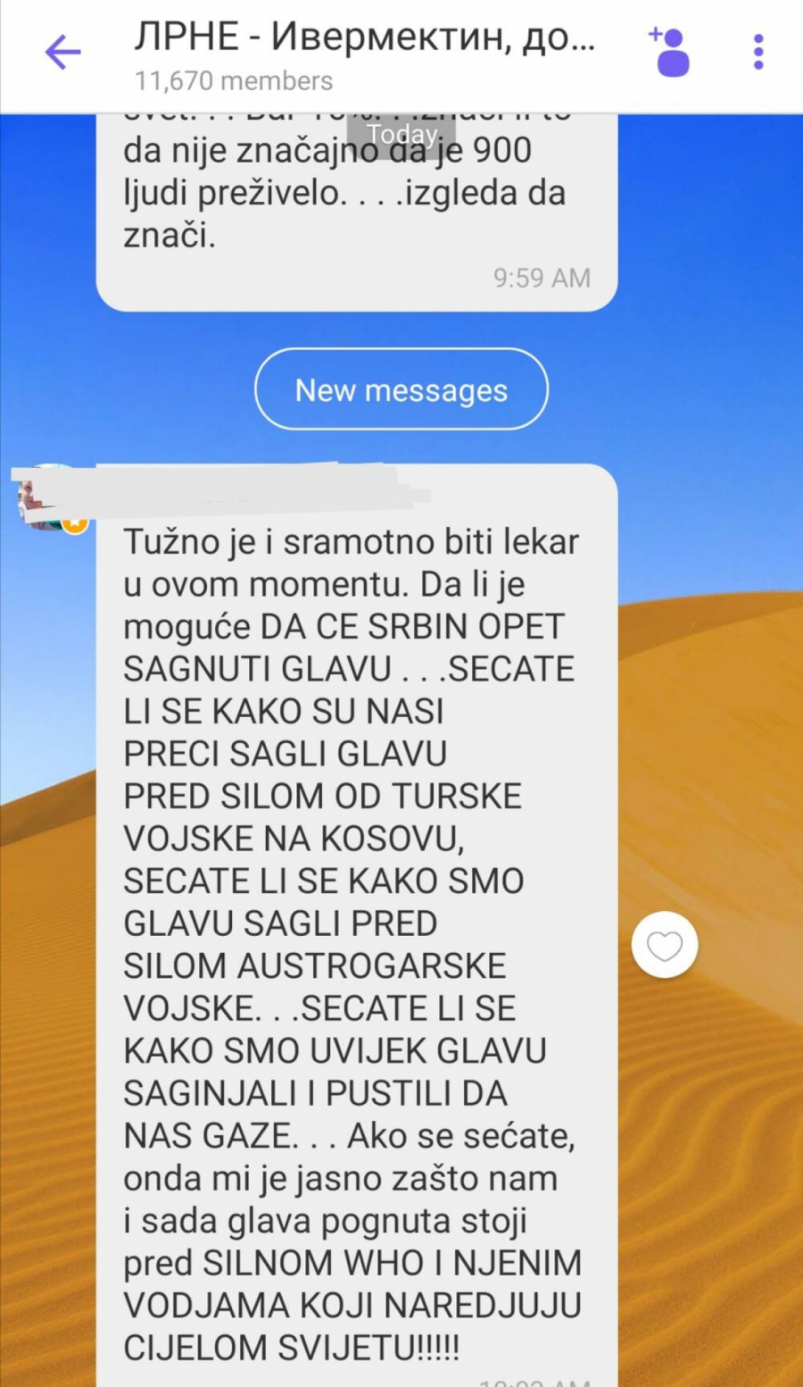 ISPLIVALA VIBER PREPISKA Doktorka Arsić napustila grupu čim je država počela da kažnjava, šamar članovima