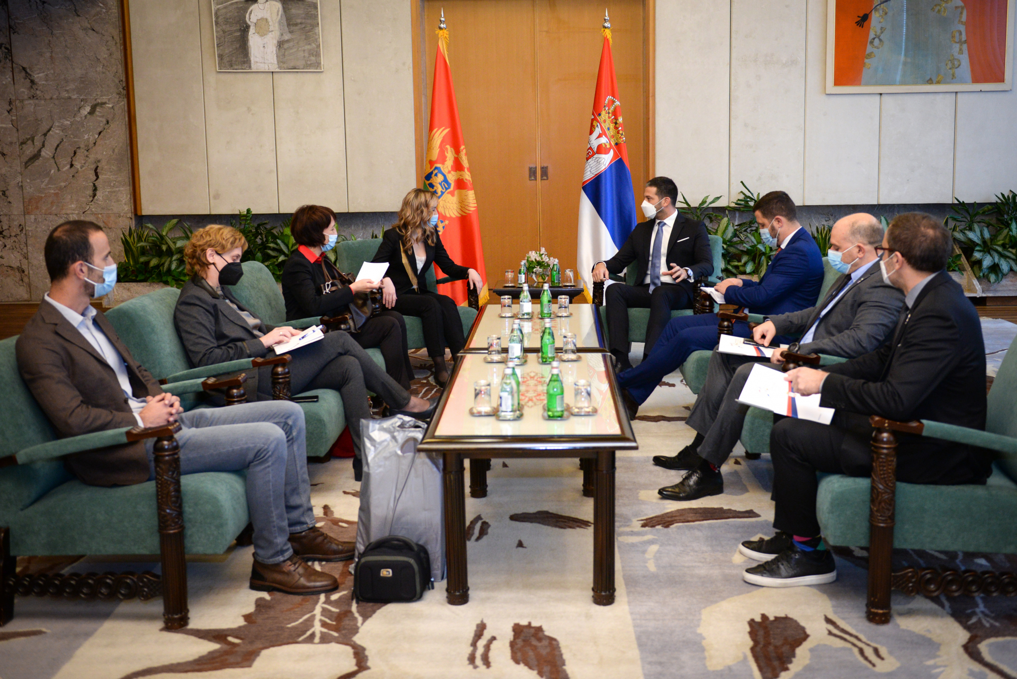 SPORT JE OD VITALNOG ZNAČAJA! Ministar Udovičić i ministarka Bratić istakli poseban značaj sporta i mladih u osnaživanju prijateljskih odnosa Srbije i Crne Gore! (FOTO)