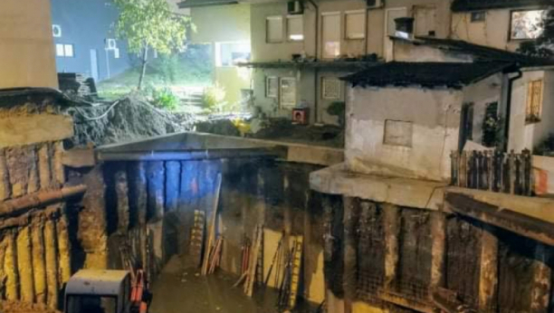 PRVE SLIKE SA LICA MESTA Urušeno gradilište u Beogradu! (FOTO/VIDEO)