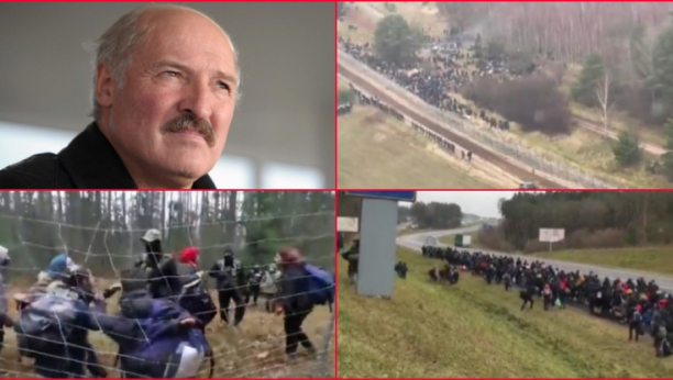 PUKLO JE! Počeo sukob na granici Poljske i Belorusije, migranti isekli ogradu i kreću prema Evropi - Lukašenko: Naoružani su i ima ih  20.000
