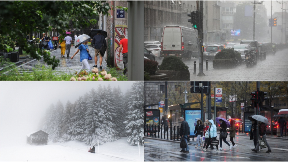 JAK CIKLON DONOSI PADAVINE Meteorolozi složni: Očekuje se sneg u celoj Srbiji