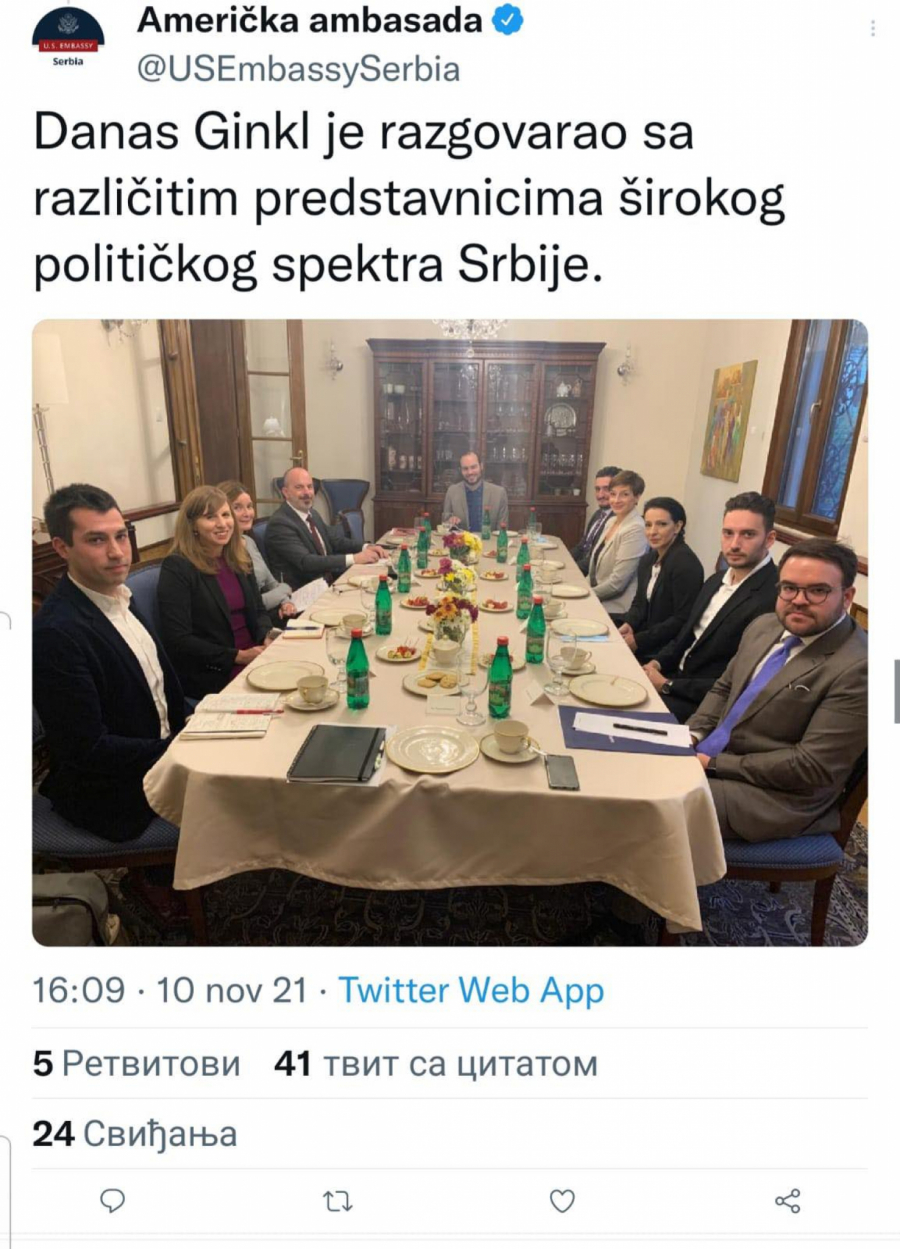 NA KOLENIMA PRED AMERIKANCIMA Dajte nam fotelje, Srbija nam nije važna!