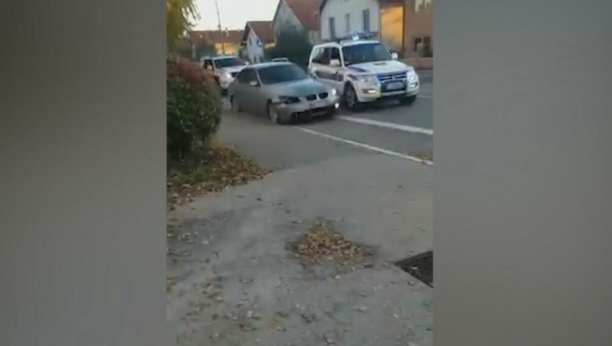 POTERA I PUCNJAVA U ZEMUNU POSTAJE SVE JEZIVIJA Vozač BMW bežao od policije sa decom u automobilu (VIDEO)