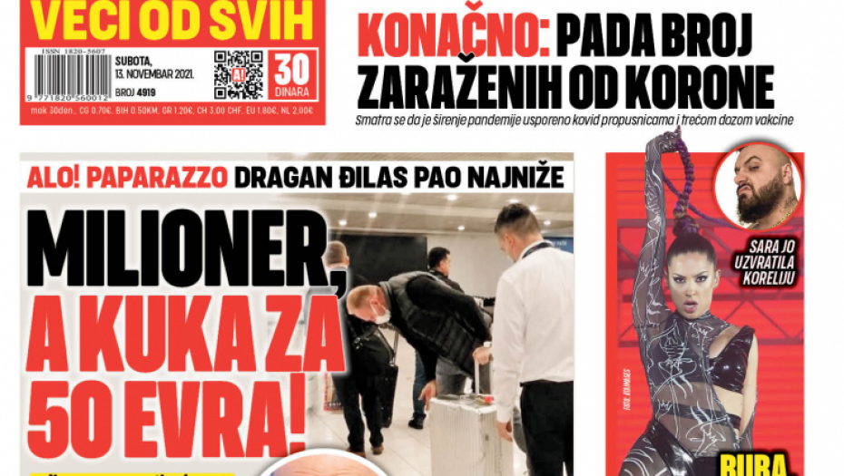 ALO! PAPARAZZO Dragan Đilas pao najniže - MILIONER, a kuka za 50 evra!