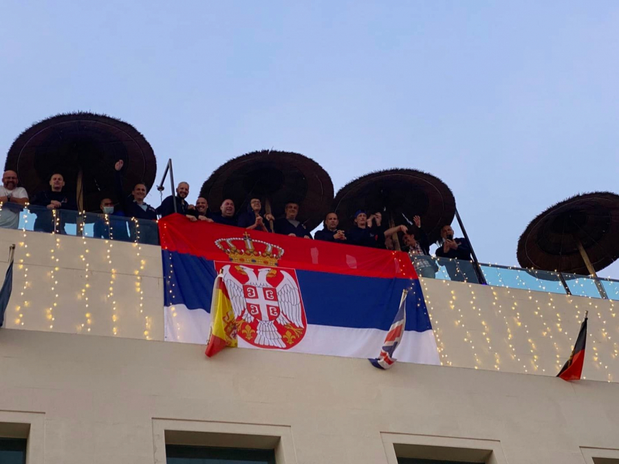 EKSKLUZIVNO ZA ALO! Beli orlovi preleteli Atlantik da bi bodrili Piksija i družinu: Za Srbiju - ništa nije teško! (FOTO, VIDEO)