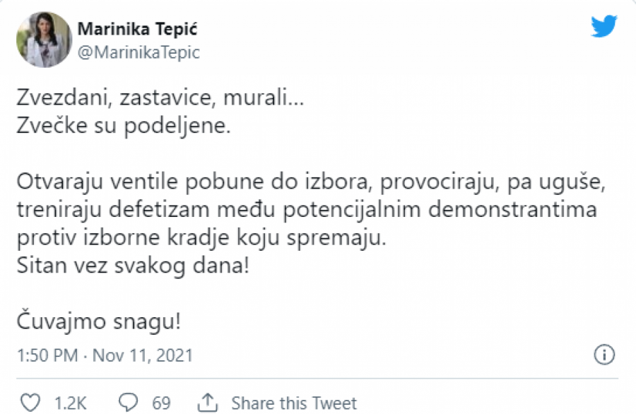 AIDA SPREMA JAJA ZA MARINIKU Pukla tikva, Tepić i Ćorović u klinču zbog Ratka Mladića! (FOTO)