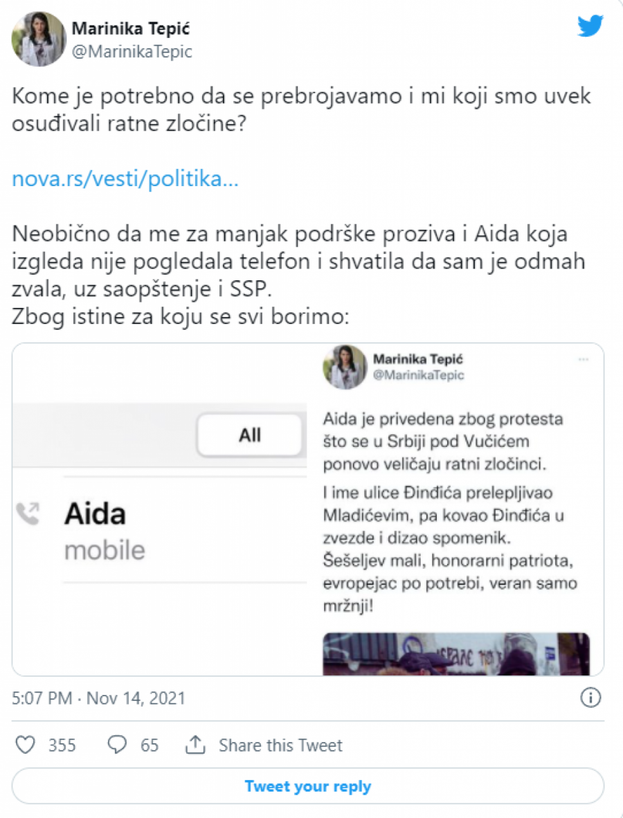 AIDA SPREMA JAJA ZA MARINIKU Pukla tikva, Tepić i Ćorović u klinču zbog Ratka Mladića! (FOTO)