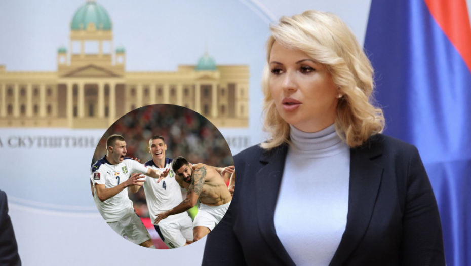 DARIJA KISIĆ TEPAVČEVIĆ ČESTITALA ORLOVIMA Bravo momci! Ponosni smo na vas! Živela Srbija!