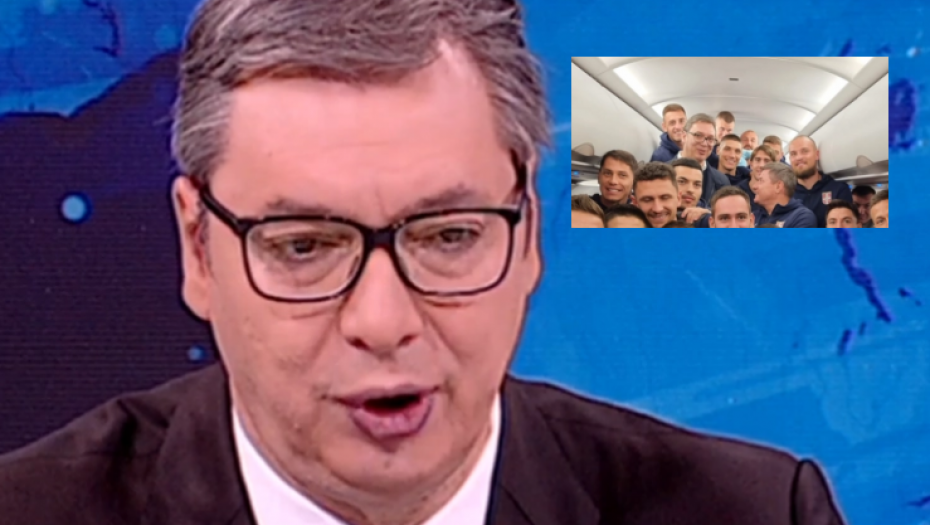 AKO UĐEM U AVION, IDEMO DO POLUFINALA! Predsednik Vučić progovorio o nacionalnom stadionu, a zatim pomenuo ogroman uspeh "orlova"!