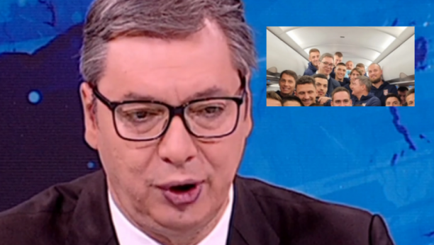 AKO UĐEM U AVION, IDEMO DO POLUFINALA! Predsednik Vučić progovorio o nacionalnom stadionu, a zatim pomenuo ogroman uspeh "orlova"!