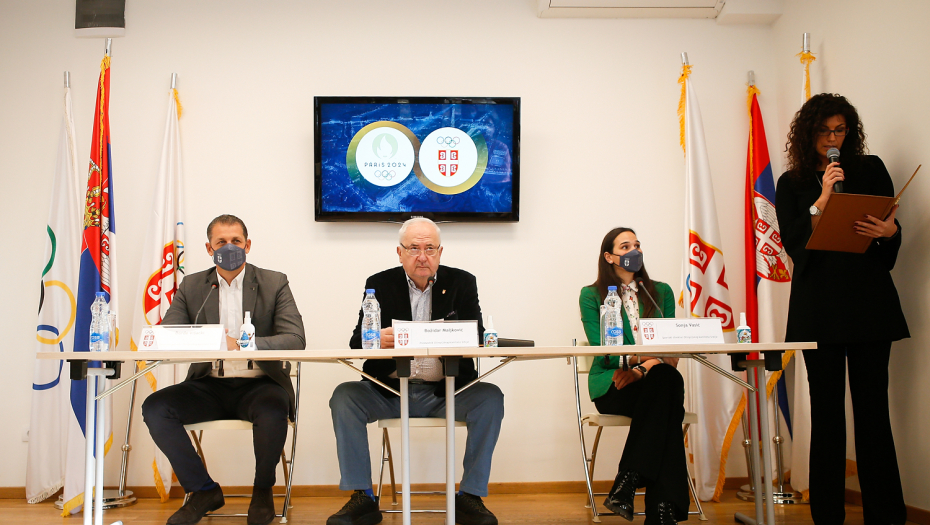 IDEMO PO NOVE MEDALJE Olimpijski komitet Srbije predstavio sportske programe za Olimpijski ciklus Pariz 2024