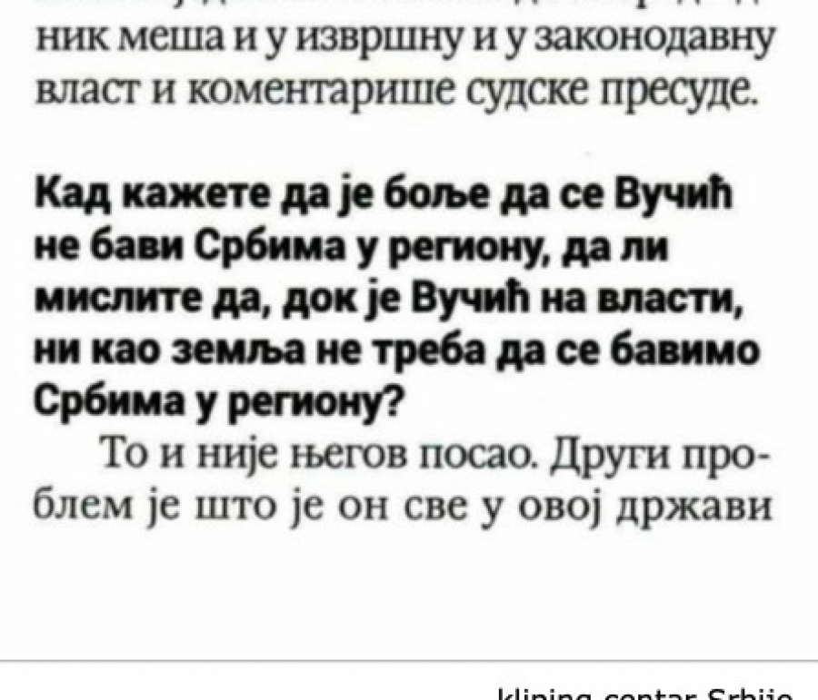 ŠOKANTAN INTERVJU PREDSEDNIKA DS-a Lutovac: Kosovo je država, a Vučićev posao nije da brine o svom narodu! (FOTO)