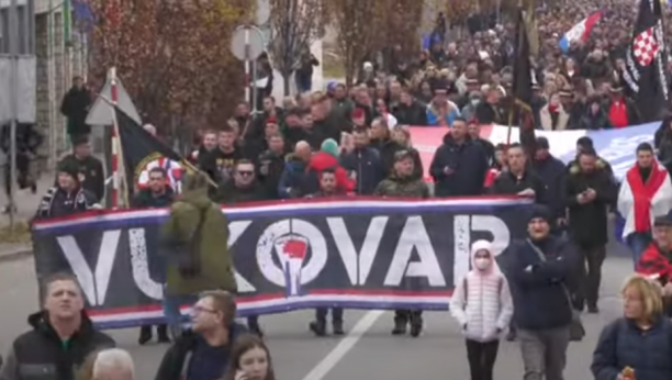 NACISTI DIVLJAJU U HRVATSKOJ, EVROPSKA UNIJA ĆUTI! U Vukovaru se vijorile crne ustaške zastave
