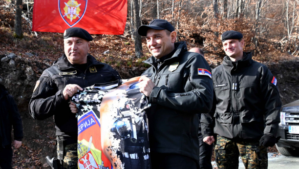 MINISTAR VULIN OBIŠAO PRIPADNIKE ŽANDARMERIJE NA GOČU: Najelitnija jedinica spremna u svakom trenutku da zaštiti državu i njene građane