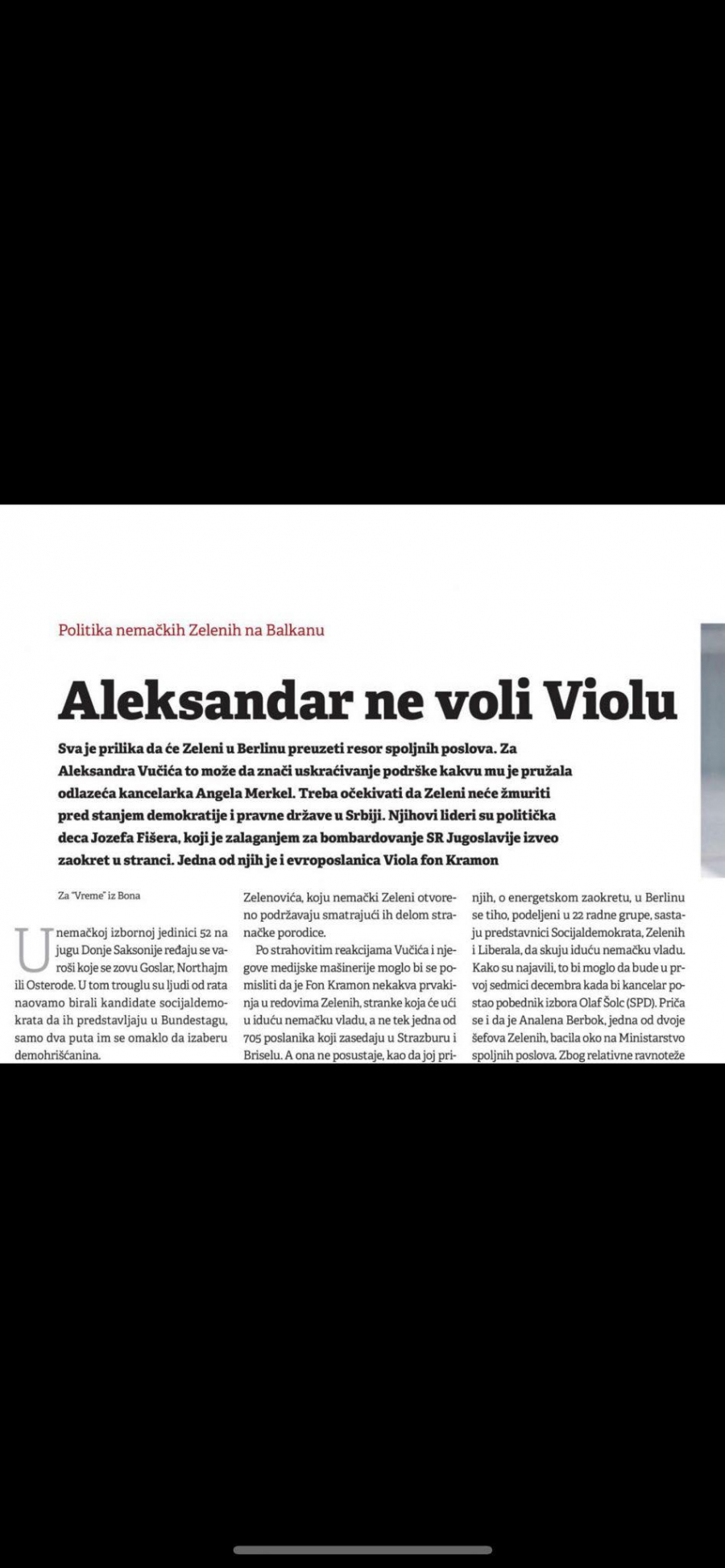 MARINIKA I ĐILAS SRAMNO PORUČUJU Viola fon Kramon će zahtevati da Vučić prizna Kosovo i to je za nas najbolje!