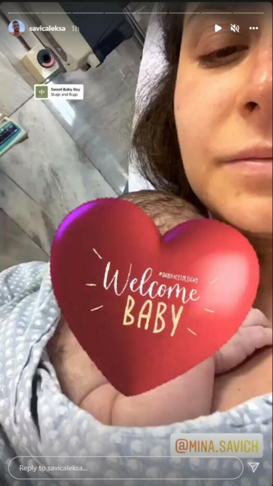 OBRATIO SE SUPRUZI EMOTIVNOM PORUKOM Bivši zadrugar je postao tata pre samo par dana, a danas je izveo ženu iz porodilišta!