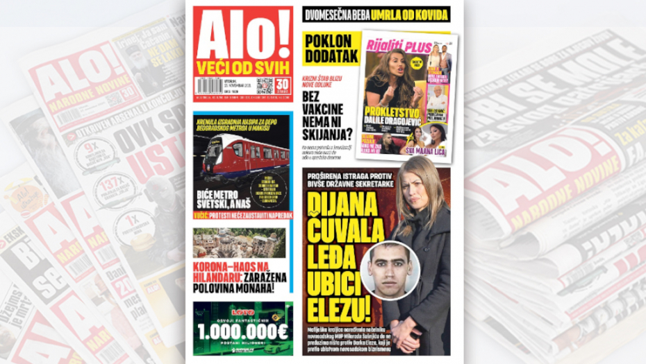 Proširena istraga protiv bivše državne sekretarke: Dijana čuvala leđa ubici Elezu!