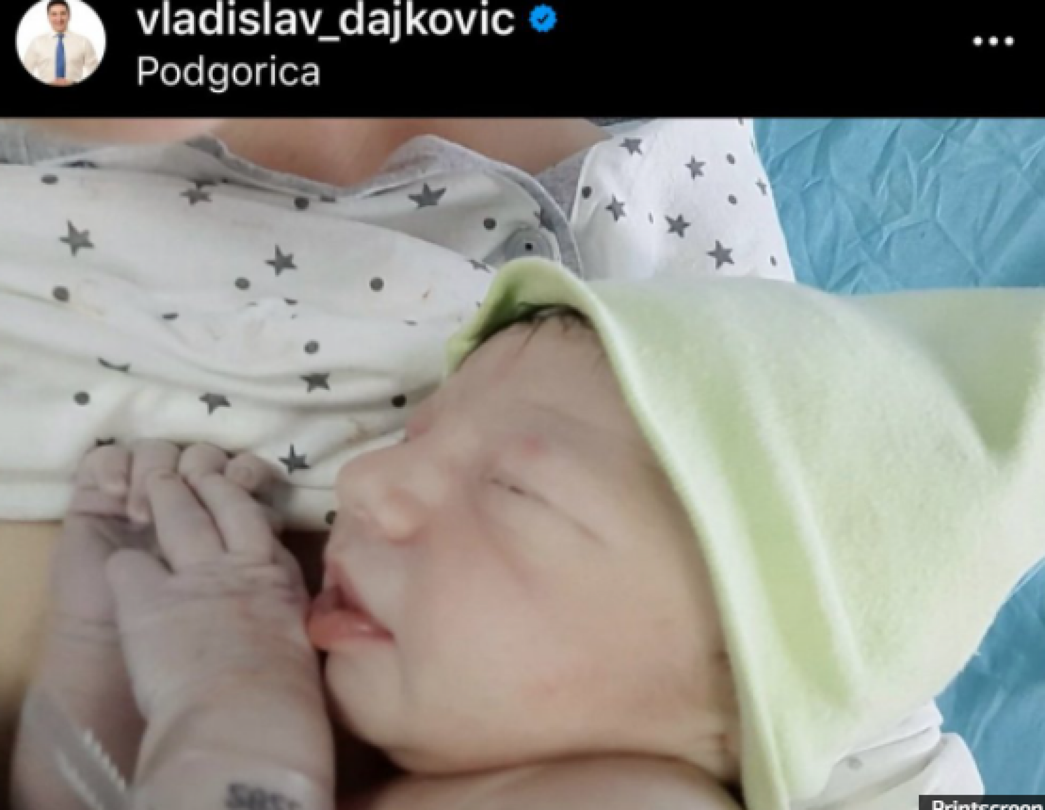 VLADISLAV DAJKOVIĆ POSTAO OTAC: 