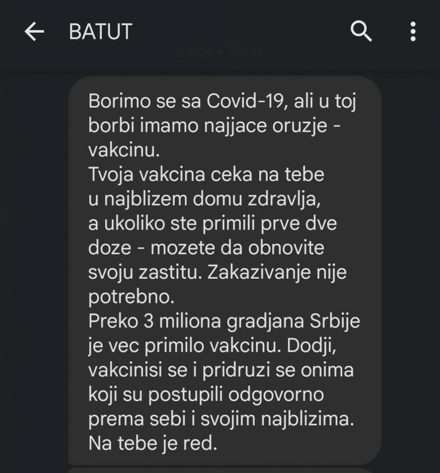 BATUT POZIVA GRAĐANE Važna inicijativa u toku