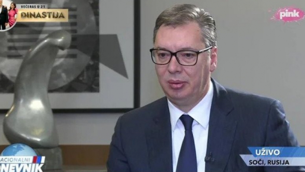 VUČIĆ IZ SOČIJA Nervozan sam, ne krijem! Putin ima poverenja u nas, ali ishod razgovora je neizvestan