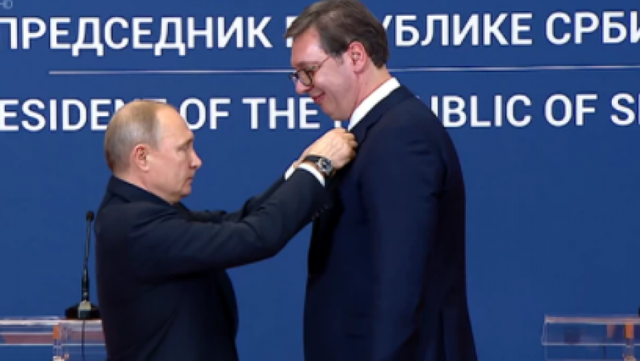 DUGA TRADICIJA PRIJATELJSTVA Kako je Putin odlikovao Vučića ordenom Aleksandra Nevskog