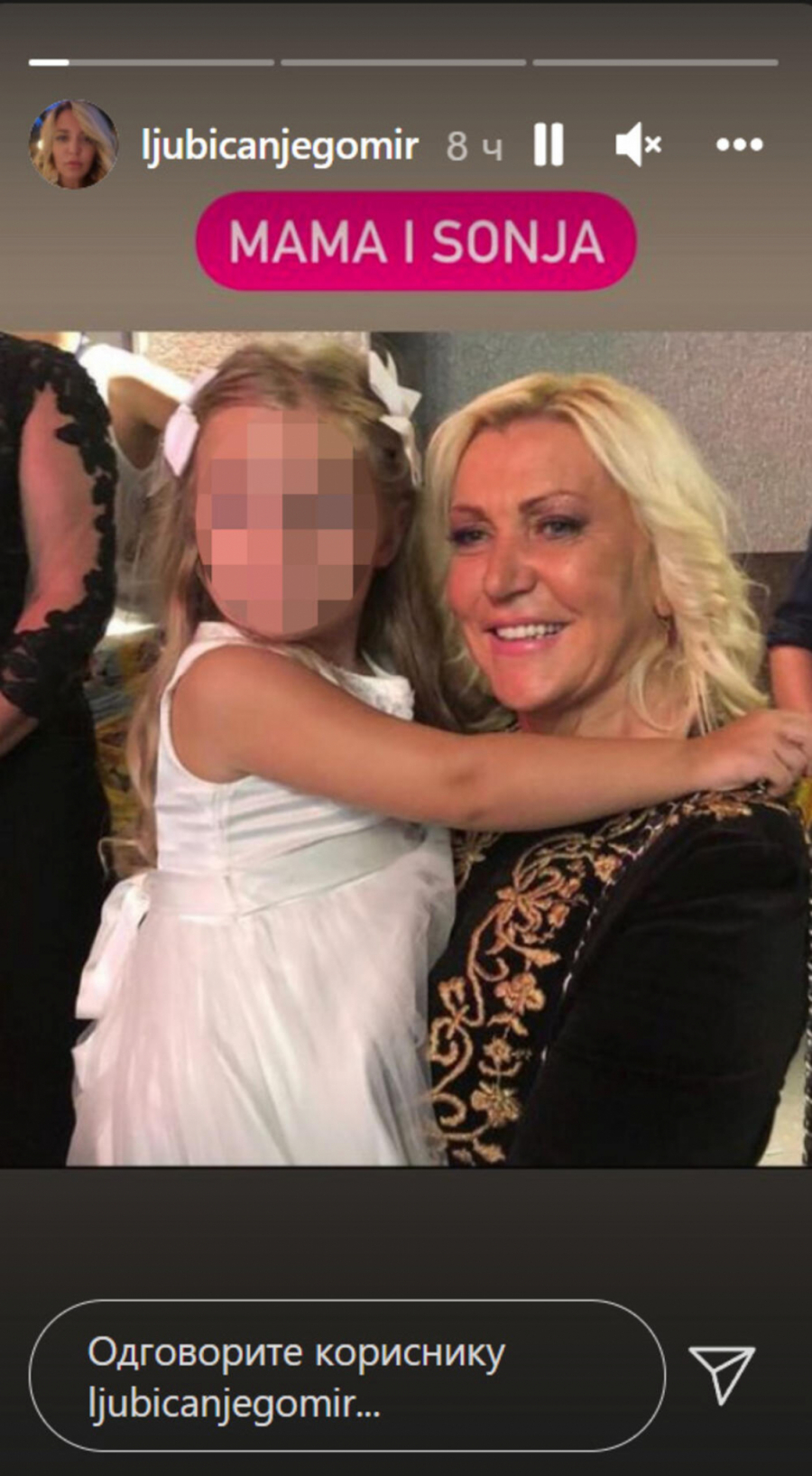 BAKO, ČUVAJ ME SA NEBA, VIŠE TE NIŠTA NE BOLI! Potresne reči Merimine unuke kidaju dušu, pevačicina ćerka podelila emotivnu poruku i sve rasplakala