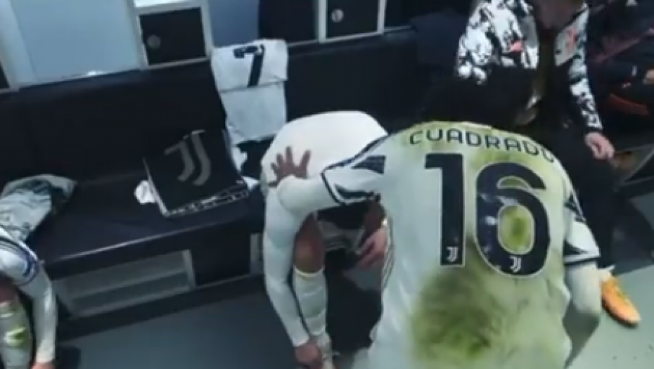 NIJE LAKO TRPETI RONALDA! Pojavio se snimak kako Krstijano besni u svlačionici i vređa saigrače! (VIDEO)