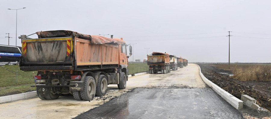 ZAMENIK GRADONAČELNIKA NA RADOVIMA U BATAJNICI Gradimo obilaznicu za građane Šangaja