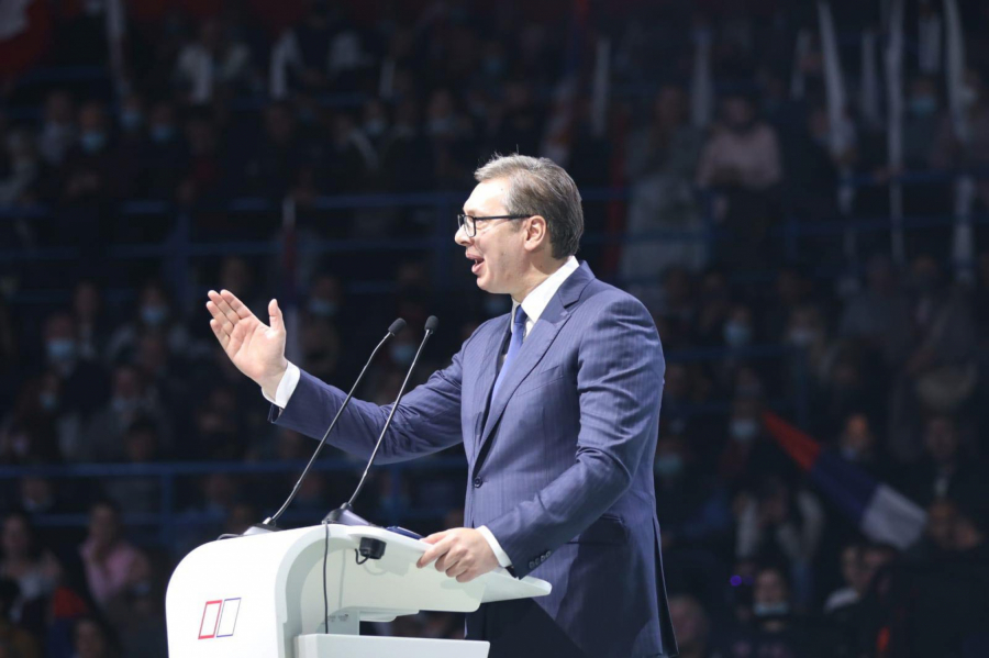 ZAVRŠENA SVEČANA AKADEMIJA SNS Vučić: U pobedu za Srbiju i za našu decu! Živela Srbija, beskrajno vas volim (FOTO/VIDEO)