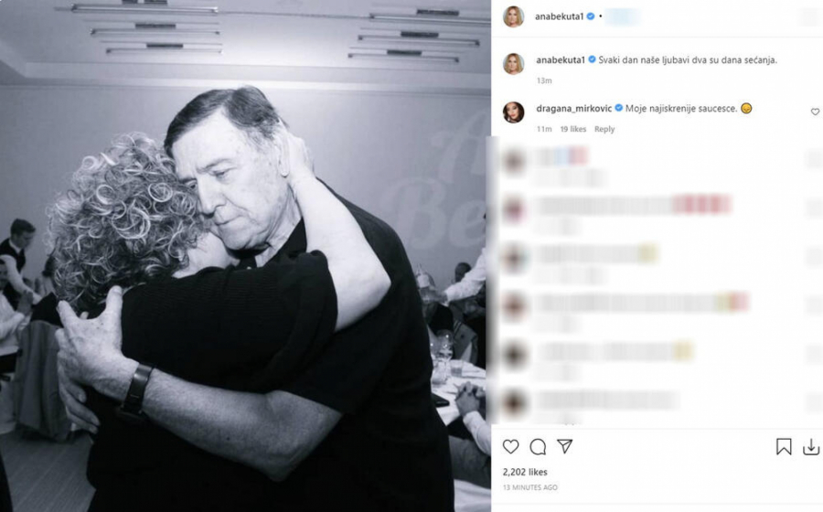 BEKUTIN UNUK SE OPROSTIO OD MRKE POTRESNIM REČIMA Fotografija koju je podelio slama srca!