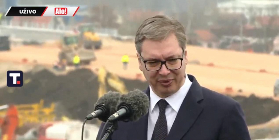 SRBIJU DA ZAUSTAVITE NE MOŽETE Vučić obišao auto-put Miloš Veliki: 