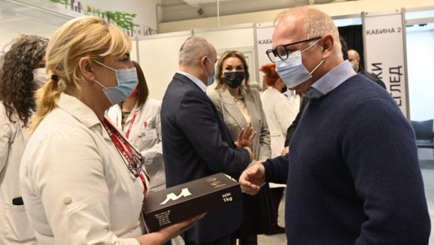 Otvoren punkt za vakcinaciju u robnoj kući "Ikea"