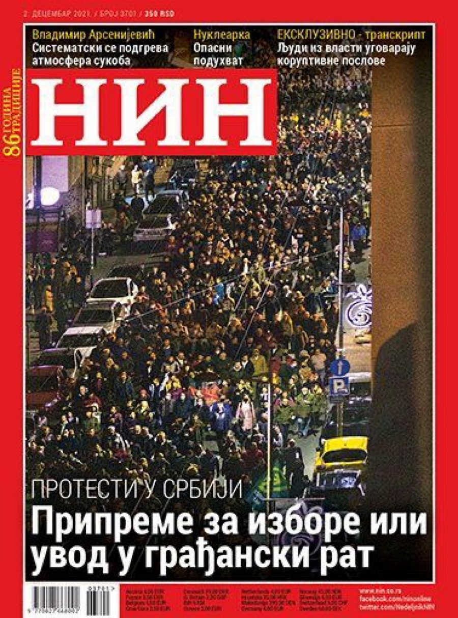 OVO JE UVOD U GRAĐANSKI RAT Đilasov nedeljnik NIN uputio najstrašniju pretnju Srbiji