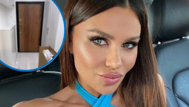 SVE BELO SA KRISTALNIM LUSTERIMA Stanija sredila penthaus i pokazala kako uživa , a tek da vidite garderober! (VIDEO)