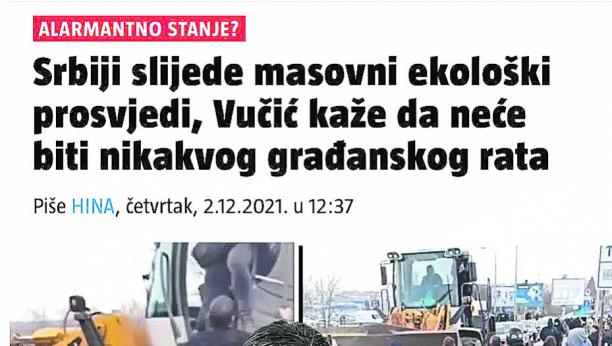 ZLO I Hrvati podržali Đilasa i proteste  ŽELE DA ŽIVOT DANAS STANE!