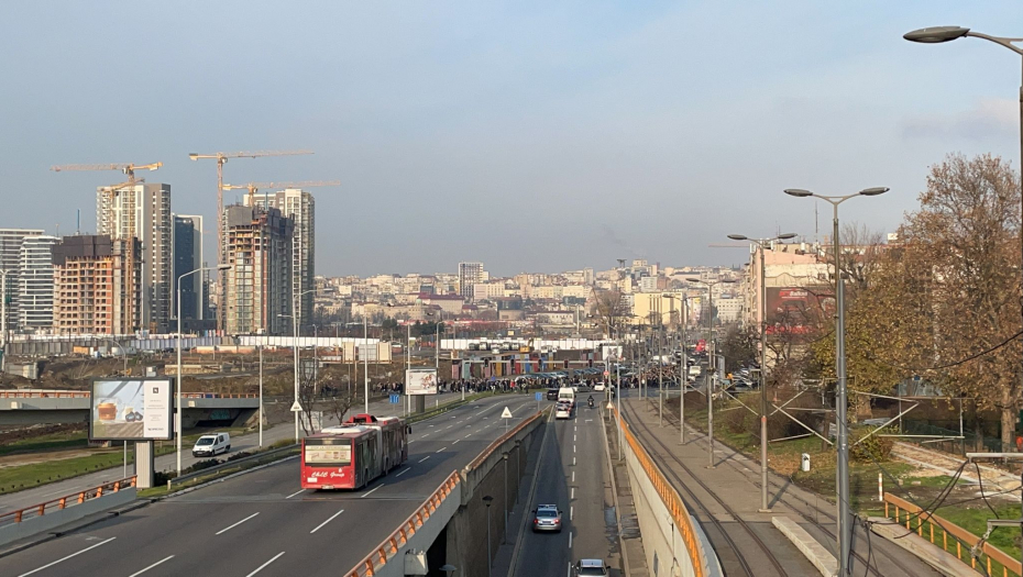 VIJORIĆE SE ZASTAVE PO BEOGRADU Znak dobrodošlice povodom zvanične posete delegacije Republike Bugarske