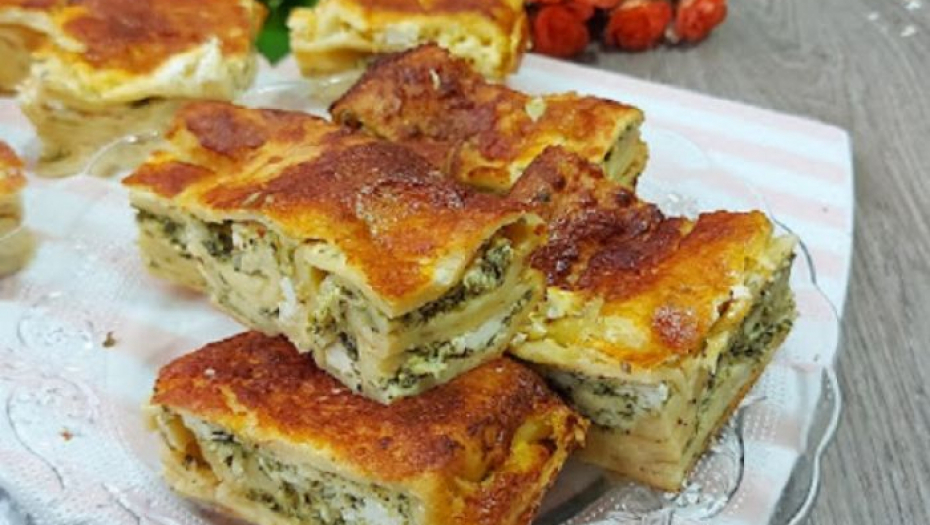 RECEPT ZA BRZI DORUČAK ILI VEČERU Fantistična pita od palačinaka sa slanim nadevom, neverovatan užitak (VIDEO)