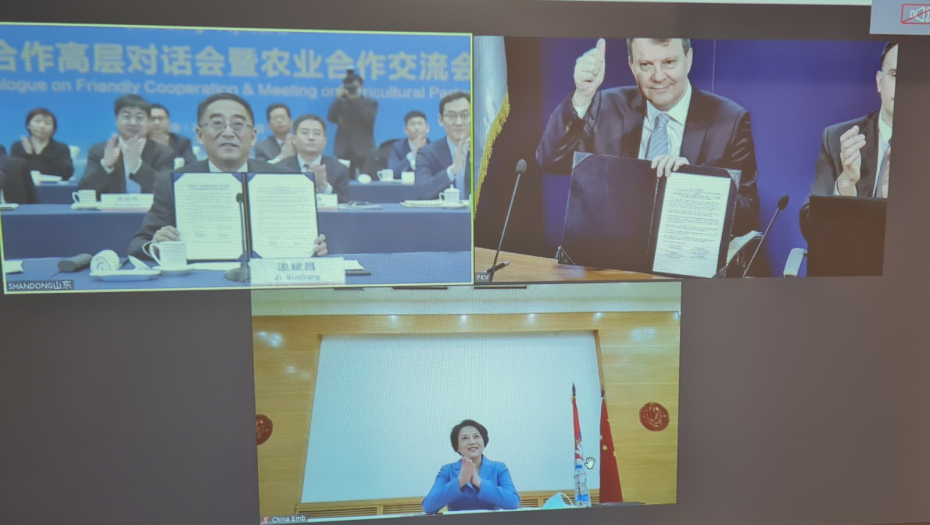 Potpisano Pismo o namerama o saradnji AP Vojvodine i kineske provincije Šandong