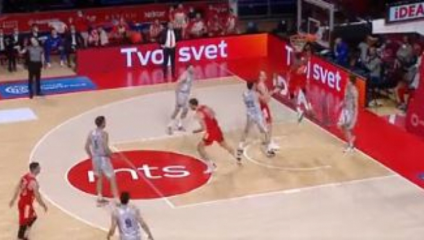 BRILJANTNO! Košarkaš Zvezde izveo potez u stilu NBA igrača! (UŽIVO)