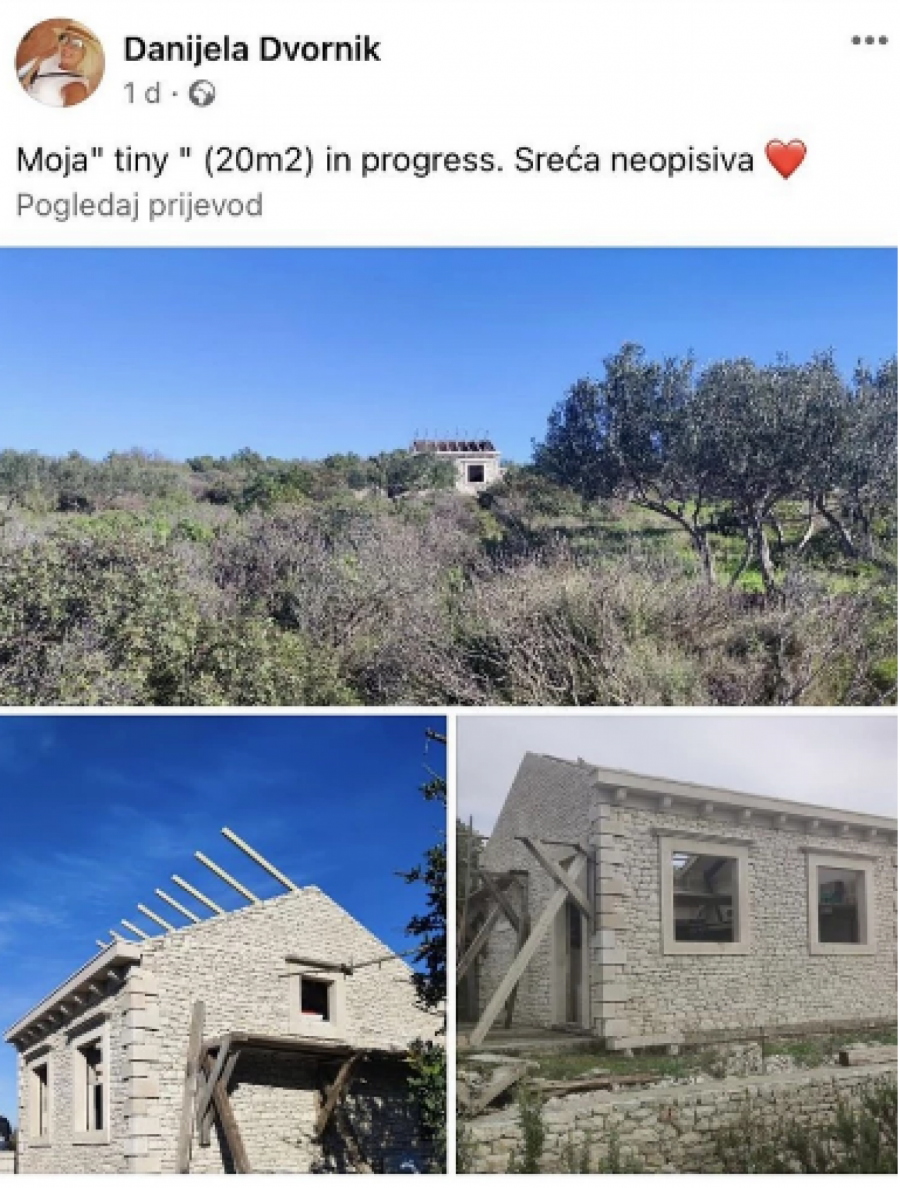 SAMA JE GRADI! Žena pokojnog pevača pokazala kuću od 20 kvadrata i to na ovoj prelepoj lokaciji, pazi na svaki detalj, a prizor oko nje je nestvaran!