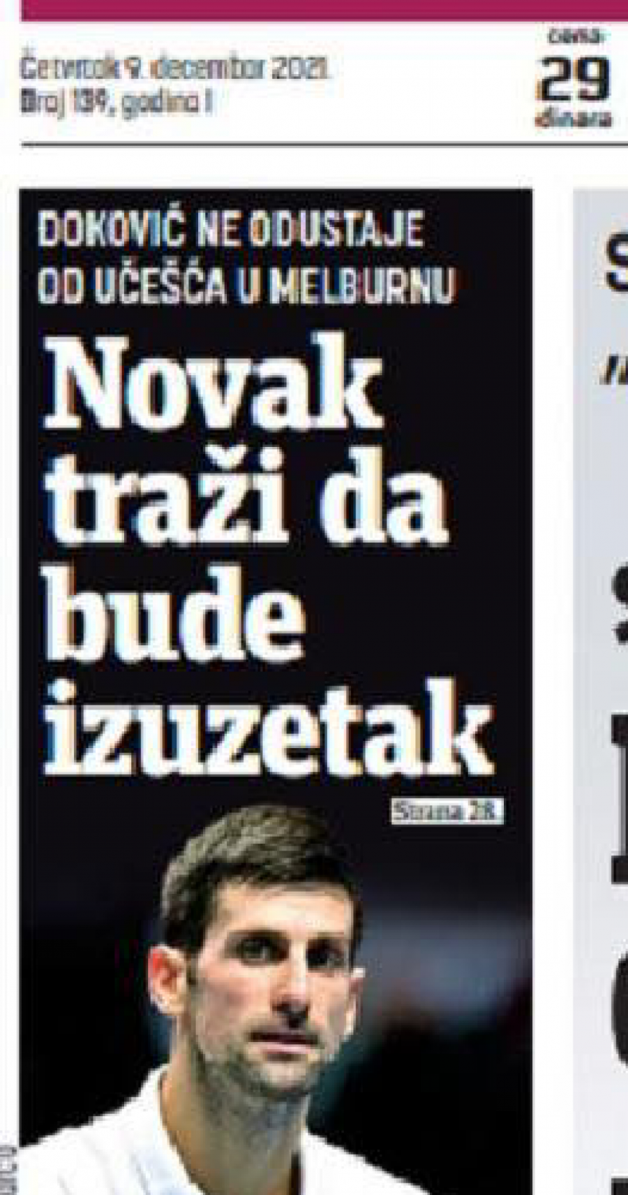 Đilasova podmukla kampanja protiv Novaka Đokovica: Traži da bude izuzetak!